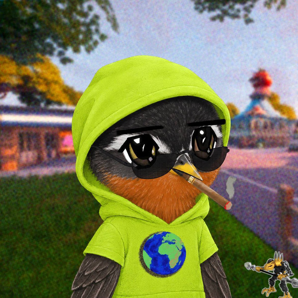 nola_64's tweet photo. ROBIN WIF HOOD https://t.co/QnqPhFixYt