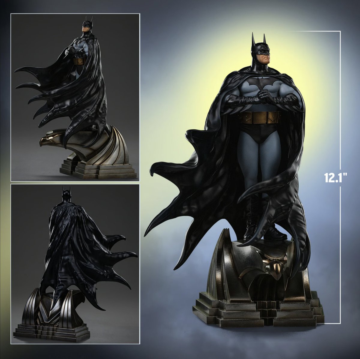 BatmanNotes's tweet photo. Batman (Alex Ross) 1:10 Scale Statue by Iron Studios
On sale: https://t.co/BXoGnV9fOj https://t.co/tgAS0Uk9Uz
