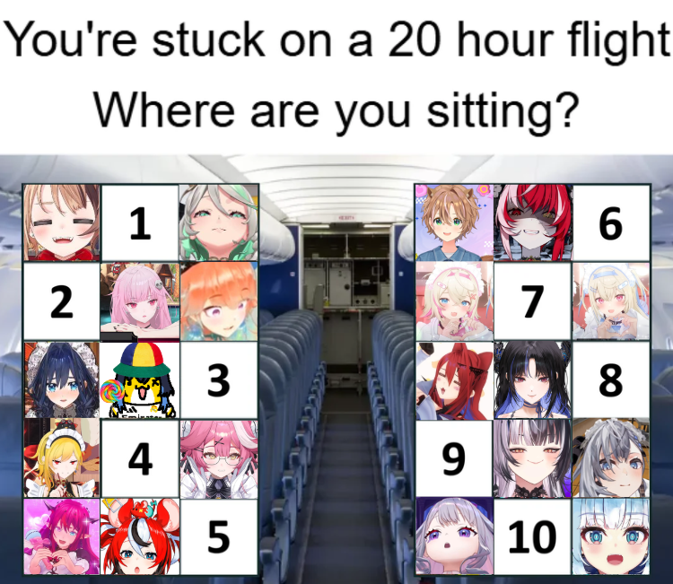 Mewy2115's tweet photo. where are you sitting? >:3 https://t.co/9Bvd5EPmnK