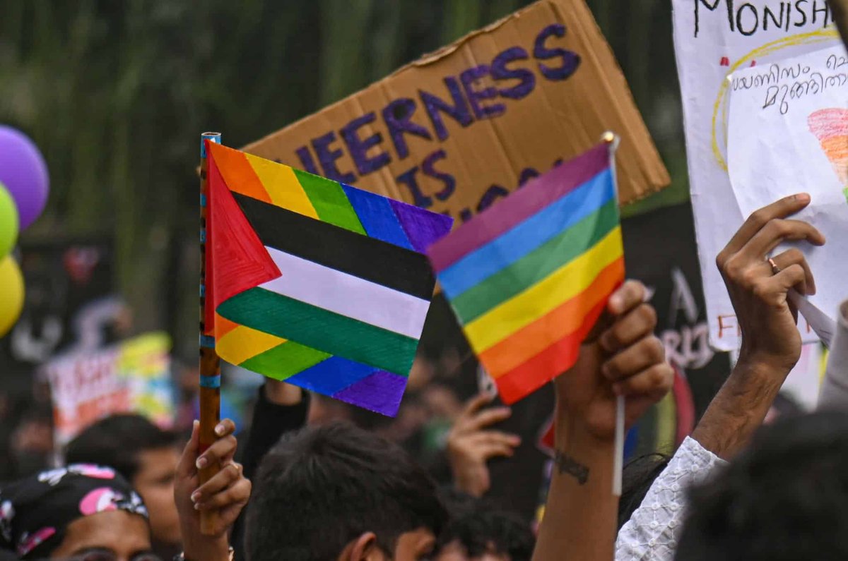 santiuribedel10's tweet photo. ¿Sabían ustedes que Palestina NO pertenece a Equals Rights Coalition pero Israel SI?

Jamás verán a un miembro de la comunidad LGTB aplaudir a Israel y criticar a Palestina por ser "antiderechos".

¿Por qué pasa esto?

Porque no les importa ningún derecho de nada, solo el dinero que estas organizaciones les dan.