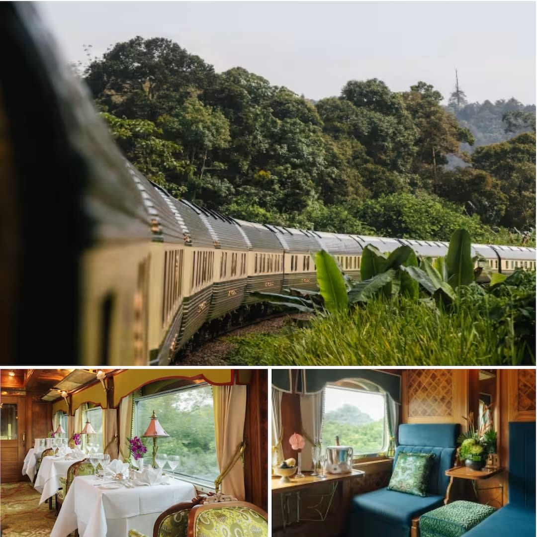 AjAliceJohnson1's tweet photo. Discover the romance of luxury rail travel aboard the Belmond Eastern &amp; Oriental Express.🚆Stylish private cabins, exceptional dining, and breathtaking scenery invite you to relish the moments. All aboard! (870) 805-0520 https://t.co/J21OqBQMwm
