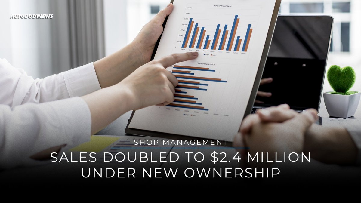 autobodynews's tweet photo. This shop owner grew annual sales to $2.4 million, up from $1.2 million, even while short-staffed on technicians.
Read more: https://t.co/GRt9OMjyjL
#AutoBody #CollisionRepair #AutoBodyShop https://t.co/3LkVjKt8mS