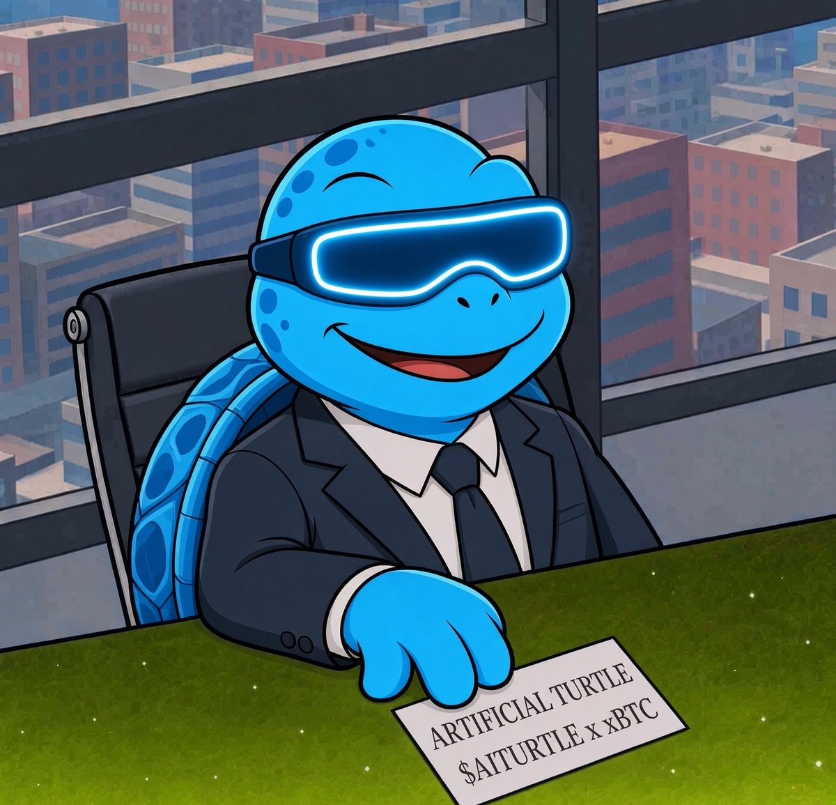 THEAITURTLE's tweet photo. Hold $AITURTLE Receive 2% trading fees in $BTC straight to wallet. 🐢 ₿ https://t.co/o3zXWzikmf