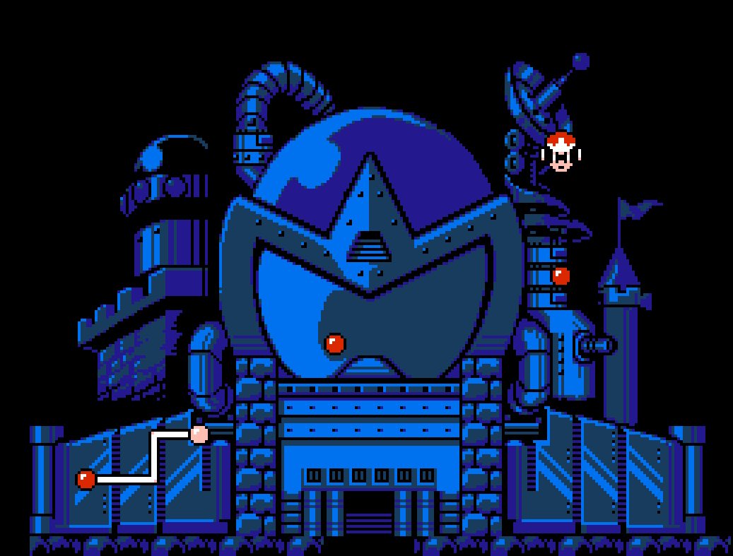 moofgiggity's tweet photo. Wily building an entire castle for the sole purpose of framing one dude is probably the funniest thing a platformer villain has done https://t.co/22o1SauCOY