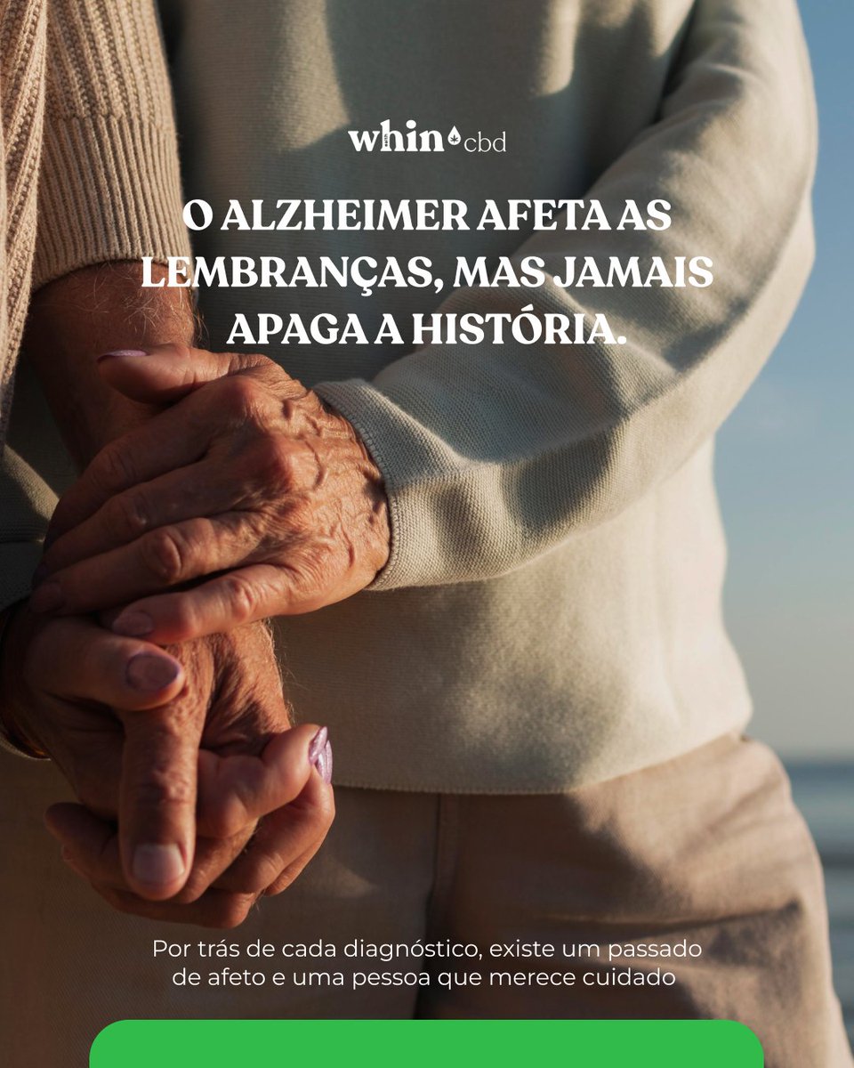 Whincbd's tweet photo. Por trás de cada diagnóstico de Alzheimer, existe um ser humano que ainda sente, deseja afeto e merece viver com dignidade. 🧠💚

A ciência tem mostrado que a c4nn4b1s medicinal vai além do manejo sintomático: ela resgata a qualidade de vida. + https://t.co/j1YUCGwHd9