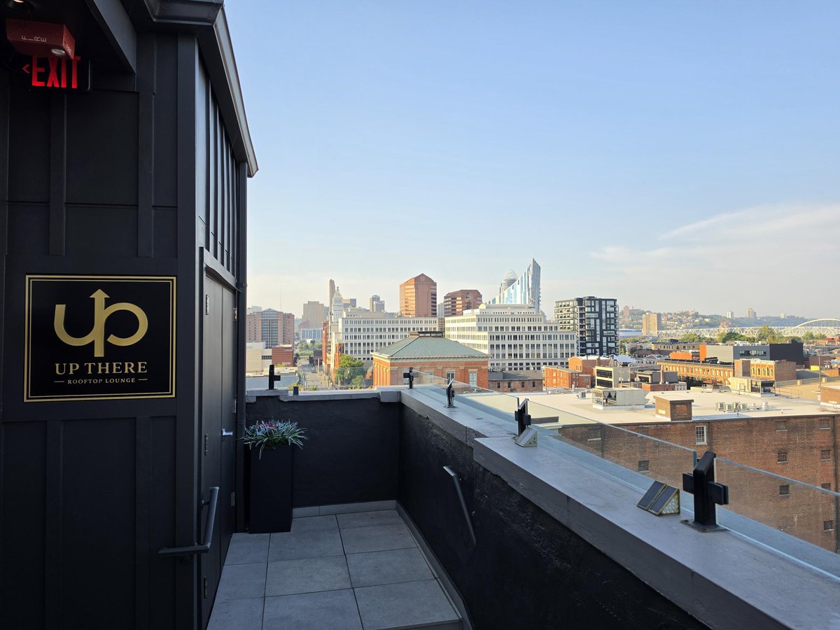transworldcinci's tweet photo. It’s always a great time at Emerging Leaders of NKY, connecting with members of the Northern Kentucky business community and enjoying the incredible views from Up There.

A special thank you to Earl Taylor and Up There in Covington for hosting such a fantastic... https://t.co/0HeRhHNAeP