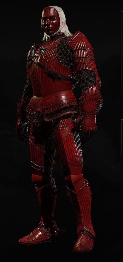 SanguinisI's tweet photo. I love the “Flayed Man” design for Vampire armors. 🩸🛡️🩸 https://t.co/twV2jZLAAt