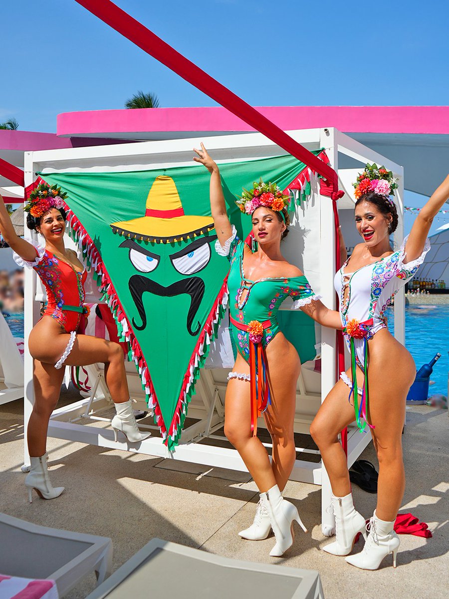 TemptationRs's tweet photo. 🪅With vibrant music, bold flavors, and unforgettable vibes all around, we celebrated El Grito and the pride of Mexico this September 15th.🌮✨
📅 Next events: https://t.co/4frC1ZVtTB

#TemptationCancun https://t.co/RM7IU1mJfC
