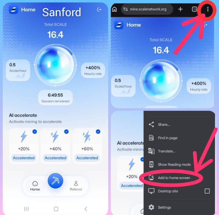 AirdropFarmers_'s tweet photo. 🔥💲SCALE💲
Finally, mining 

You are still early 👇

🔗Link:
https://t.co/Ug6SstGIiM 

👉project based 🎯 USA

👉 CEO ✅ Christian Parker

👉 COO ✅ Alessandro Morgan

👉 Temporary mine by installing the web version ( follow the picture guide above)

👉Total supply 🎯 1 billion https://t.co/NyBYur3Rsz