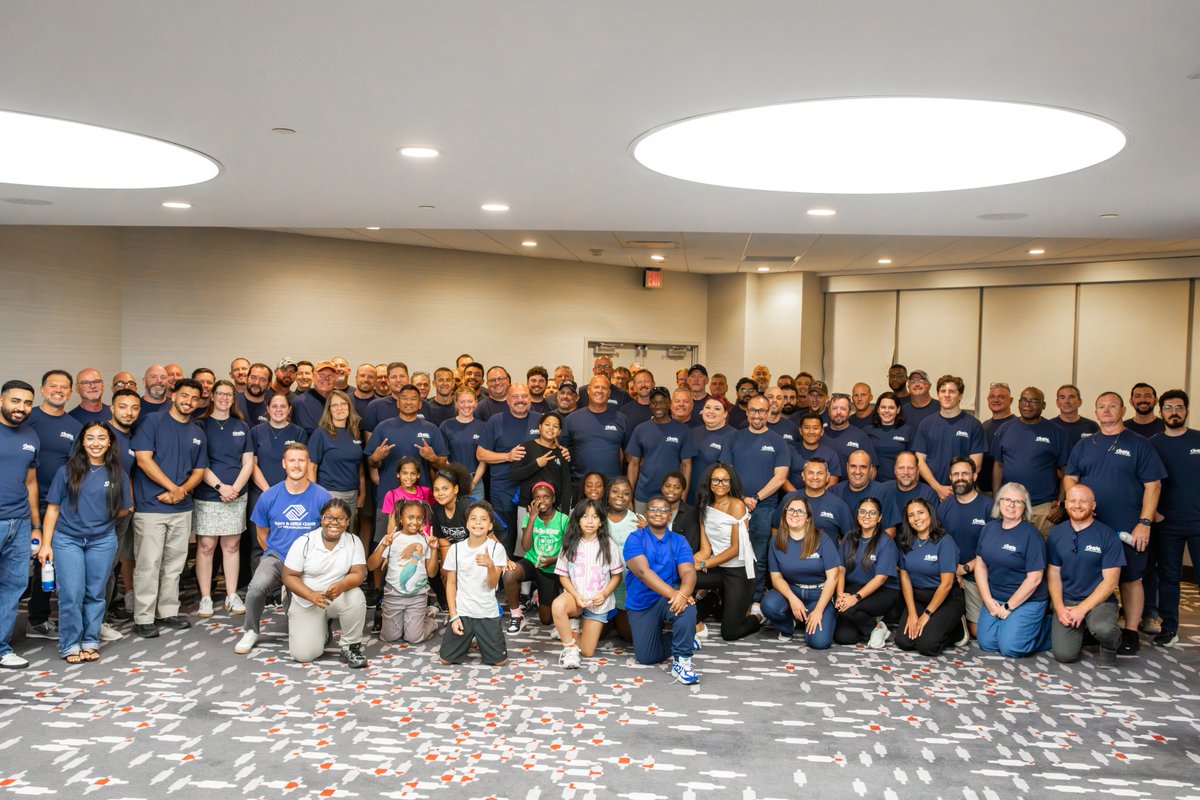 CintasCorp's tweet photo. Our Engineering team recently came together to build bikes as a team-building activity. What they didn't know? Later that night, they'd personally gift them to children from the Boys &amp; Girls Club of Greater Cincinnati. 🚲💙 https://t.co/Bvx3vE2sLq