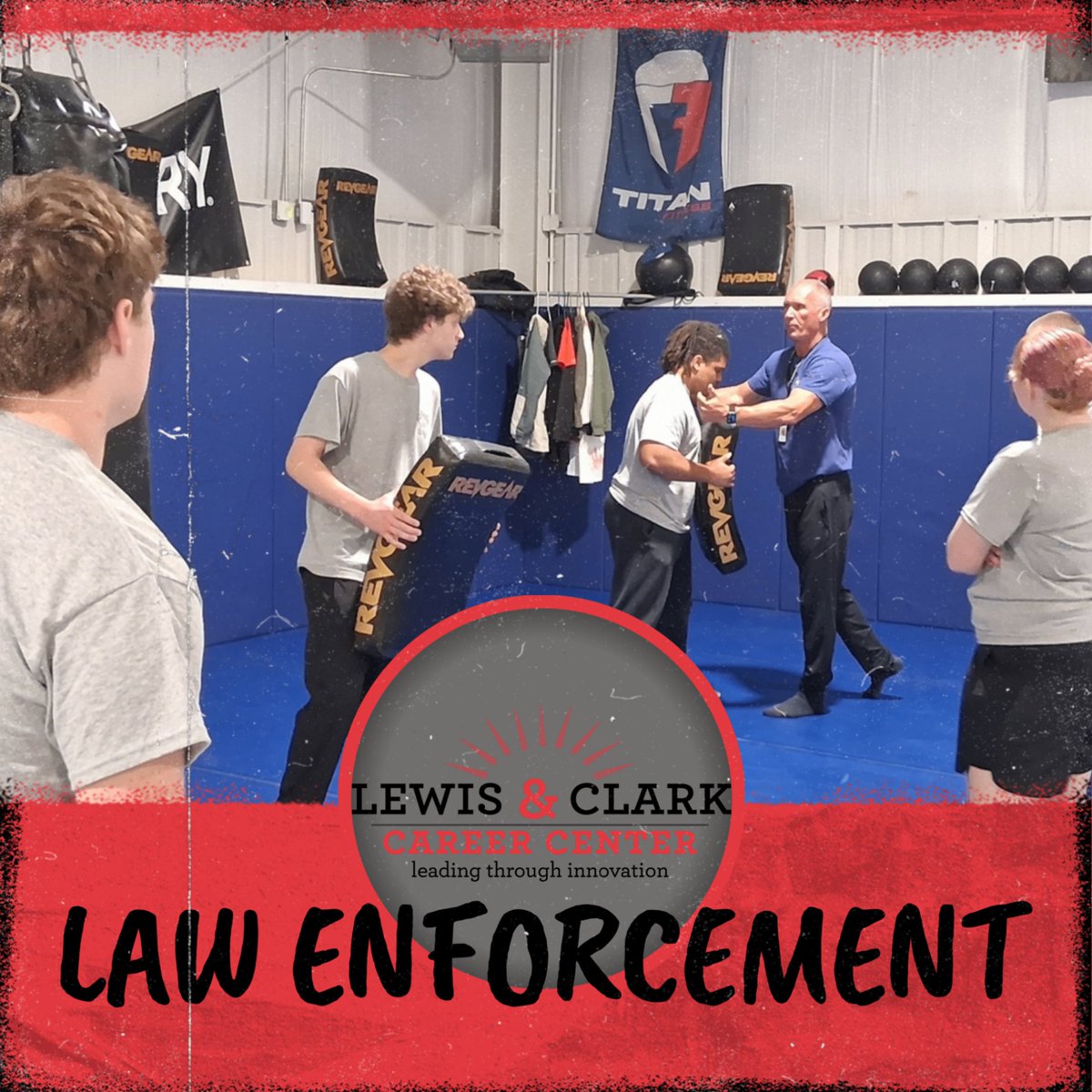 LewisClark2400's tweet photo. Law Enforcement &amp; Power Equipment Technology students made the most of their Friday.  Have a great weekend and we will see everyone Monday! https://t.co/itOtN5mZRP