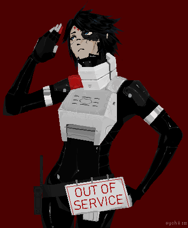 eupsychii's tweet photo. she's außer betrieb #signalis #signalisfanart https://t.co/Q2bWnHVQ5T
