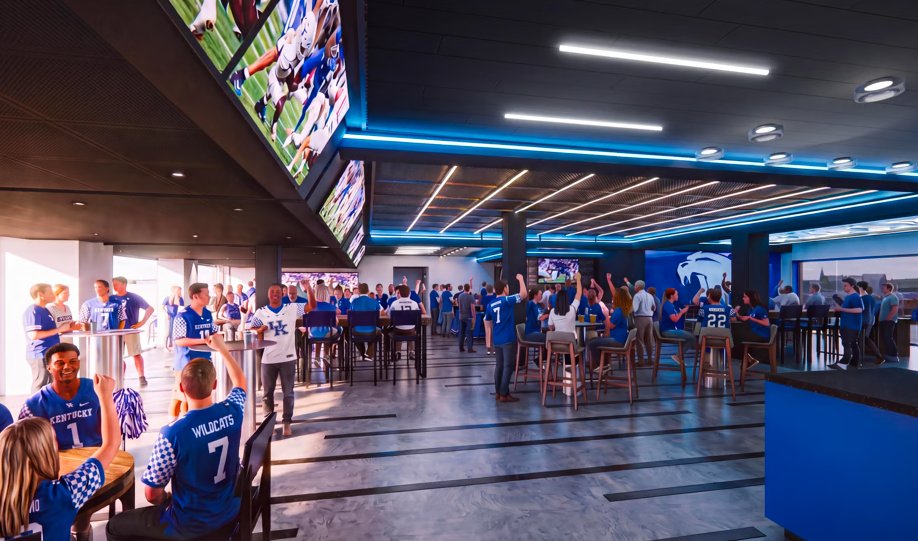 KSRonX's tweet photo. *whispers*

New Kroger Field renderings for fan upgrades are out now... and they're awesome for BBN

DETAILS: https://t.co/QYyKMUgPlz https://t.co/8VZAsnanmM