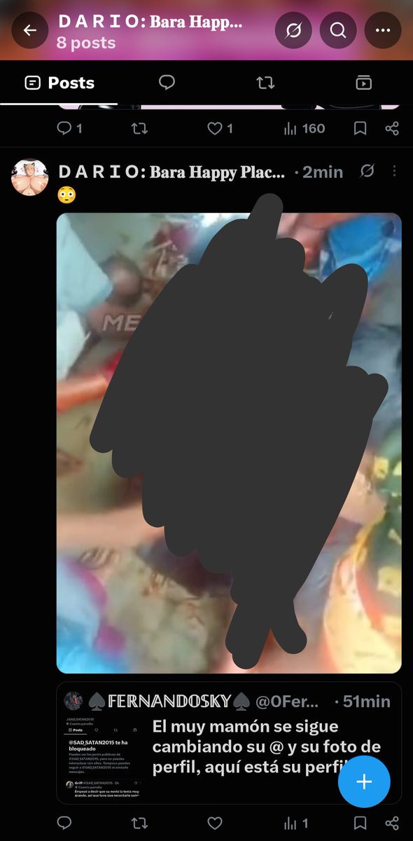 0Fernandosky's tweet photo. Estos son tus seguidores @SAD_SATAN2015 ?

Que puto asco me dan, favor también de reportar la cuenta de @OlmedoBaut52951...

Pero luego tú decías @SAD_SATAN2015 que mis seguidores eran malos no?

Que tienes que decir ante esto?

A cierto que pusiste tu cuenta con candado cobarde https://t.co/vOpzTLlEnz