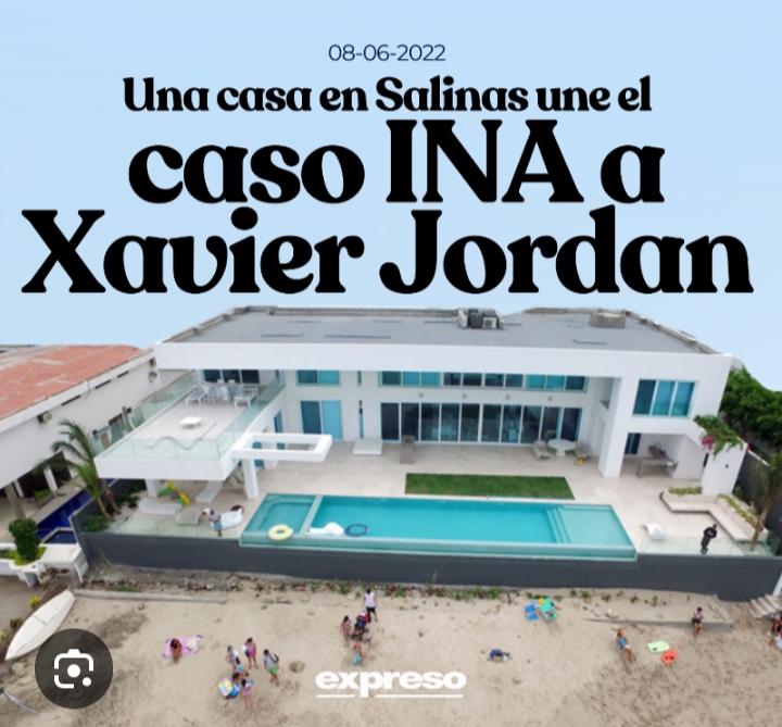 MnicaArosemena1's tweet photo. LA HISTORIA DE ESTA MANSIÓN EN SALINAS NUNCA HABITADA!  XAVIER MACÍAS CARMIGNIANI, CASO SINOHYDRO, LA CONSTRUYE PARA LENÍN MORENO, PERO CUANDO ESTALLA EL CASO SE LA VENDEN A JORDÁN Y ESTE HUYE A EEUU!! https://t.co/neoG02Ncer