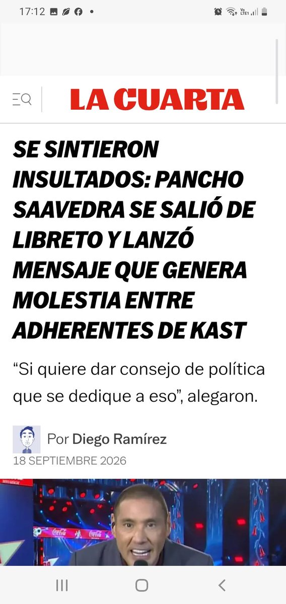 Iherreraa's tweet photo. Pancho Saavedra en su programa "Wns que hablan" https://t.co/rsxiinBkfx