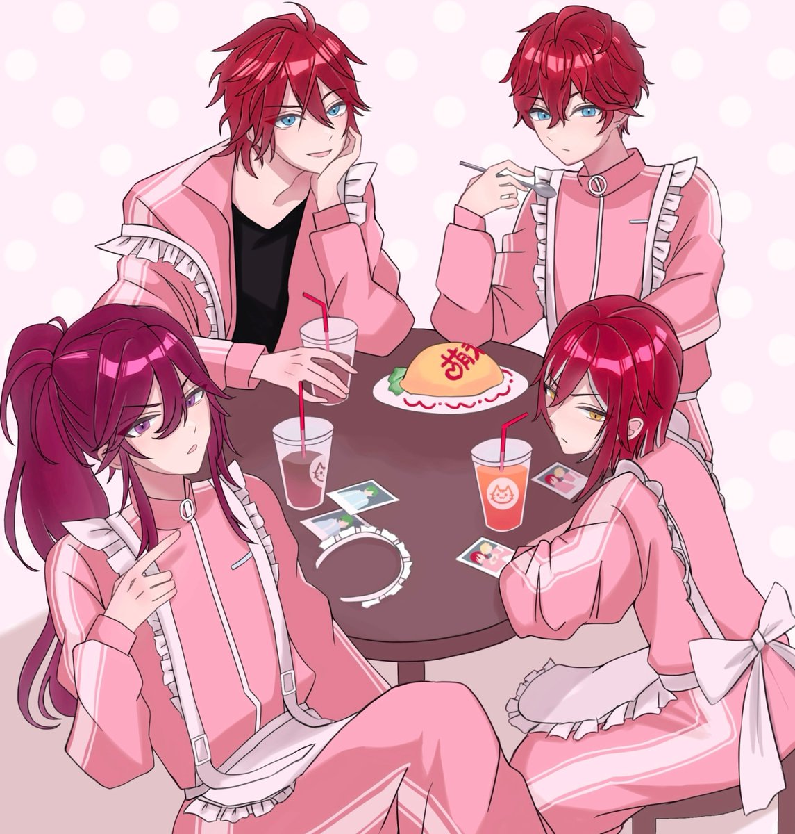 l__24qn's tweet photo. 休憩中 #あんスタFA https://t.co/6pWnXXqhYy
