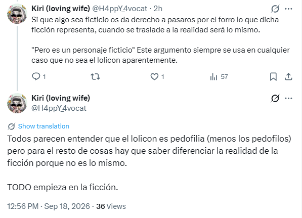 Ethoswaifuwu's tweet photo. Tu comparación era llamar retorica de violación a que en su diseño para un FA le cambiaran de pantalones a una falda a un personaje que, según leí en la discusión, "canónicamente no le gustan las faldas"...

Luego decir pedófilos a gente porque le gusta un contenido ficticio...+ https://t.co/EMJkg18PZW