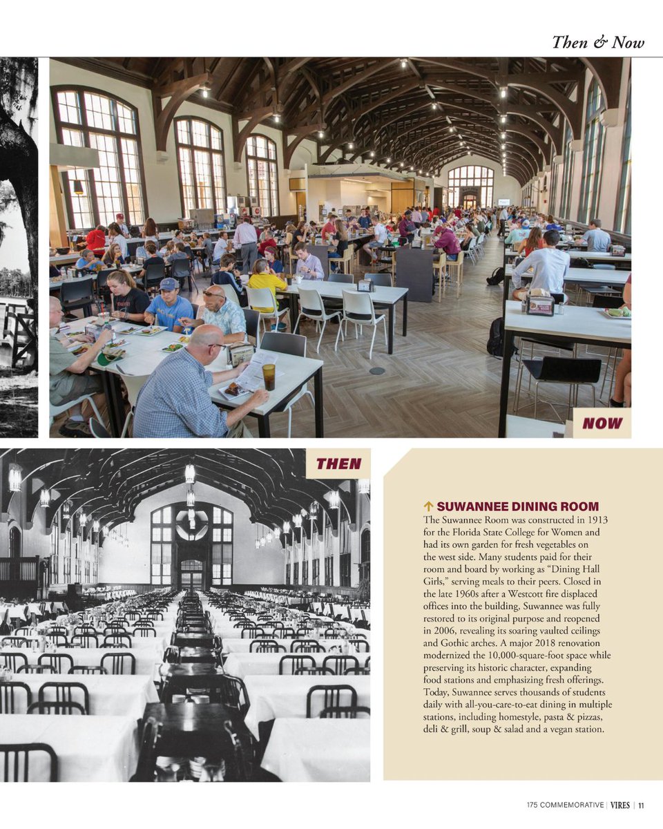 FSUAlumni's tweet photo. A look back! These then-and-now campus scenes highlight 175 years of Florida State history and growth.

Dive deeper into the stories behind them in the FSU 175th Anniversary Commemorative Issue of VIRES at https://t.co/BTVQkrgZUr. #FSU175 https://t.co/Z8ByCLNlo3