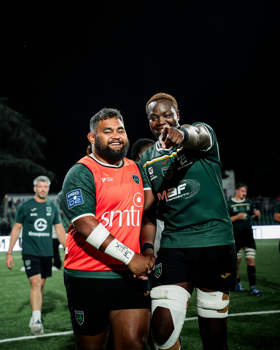 UsmSapiacRugby's tweet photo. ๐๏ธ
Le bonus offensif ร la maison ๐
#AllezSapiac #GreenArmy #USMASBH https://t.co/3WfPx3pM9L