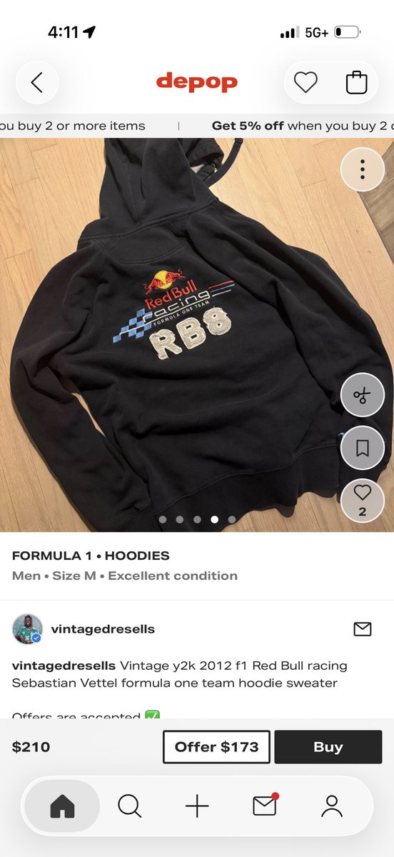 icosaes's tweet photo. I had to hop on here rq because what do you mean i just saw someone on depop trying to sell a red bull hoodie that i have for $200????? https://t.co/aPyoKV4CX5