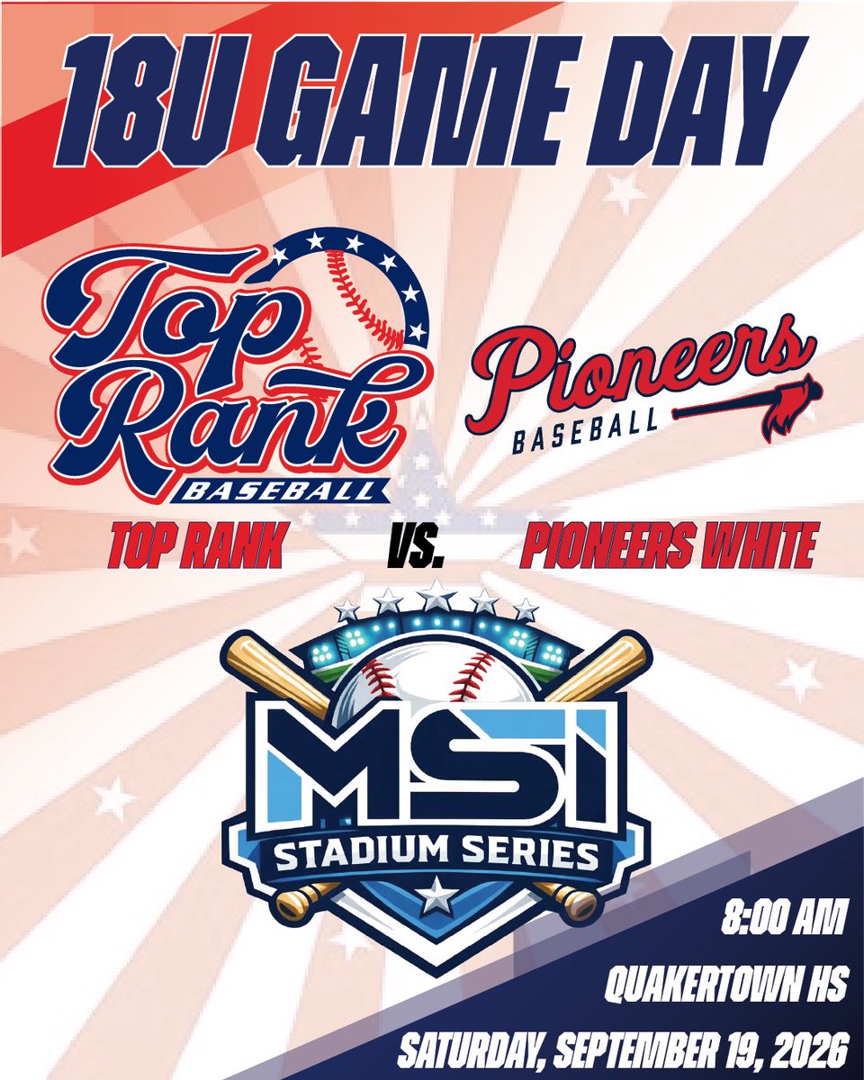toprankbase26's tweet photo. Gameday! Boys head to Quakertown for a Saturday DH! https://t.co/5mK6mglPsi