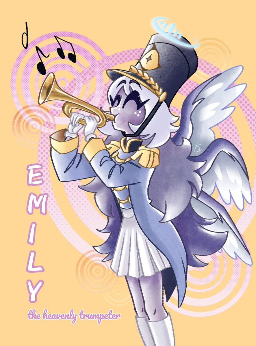 FakingAska's tweet photo. She sure is heavenly :>🎀
#hazbinhotel #hazbinhotelemily #hazbinhotelseason2 https://t.co/eLawPOJVzL