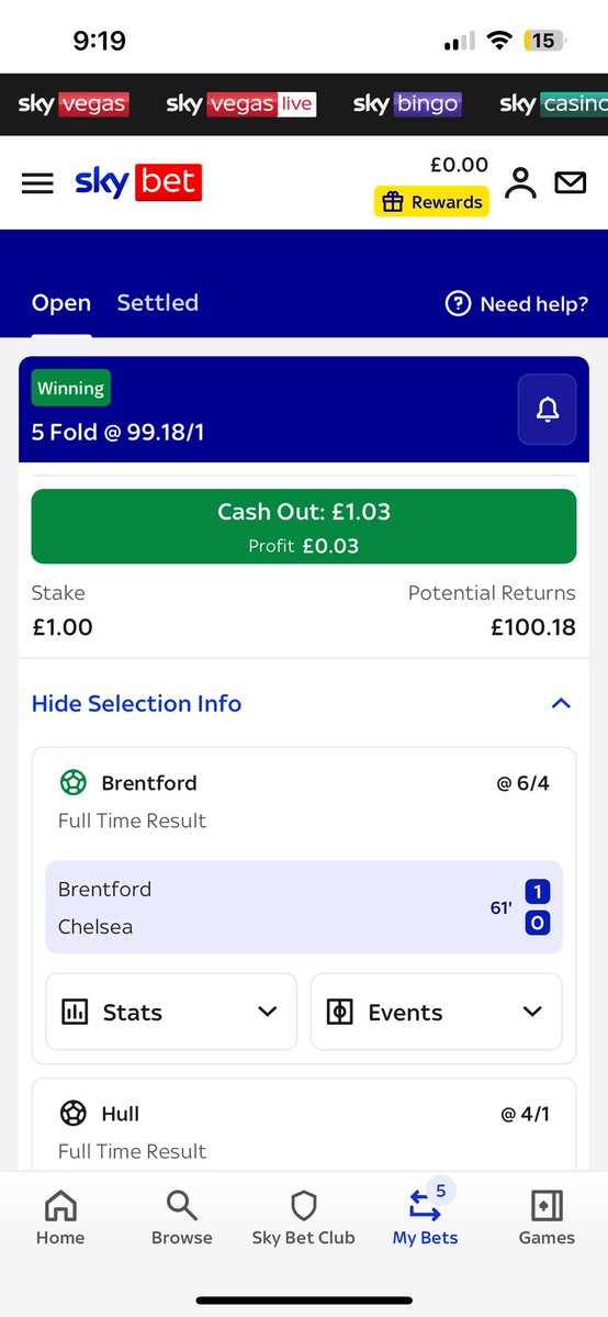 Randomtobe8707's tweet photo. Why cant i freeze @SkyBet @SkyBetHelp https://t.co/IeoEPjhGKA