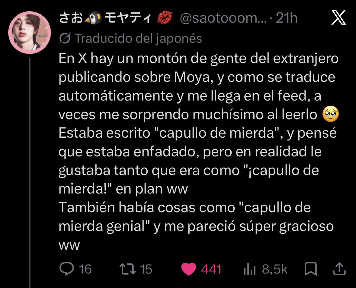 duasforce's tweet photo. increible como una JAPONESA entendio que usamos insultos en forma cariñosa o en joda y despues la pelotuda de chan protection nos quiso exponer a medio pais https://t.co/cqiyzQKeUI
