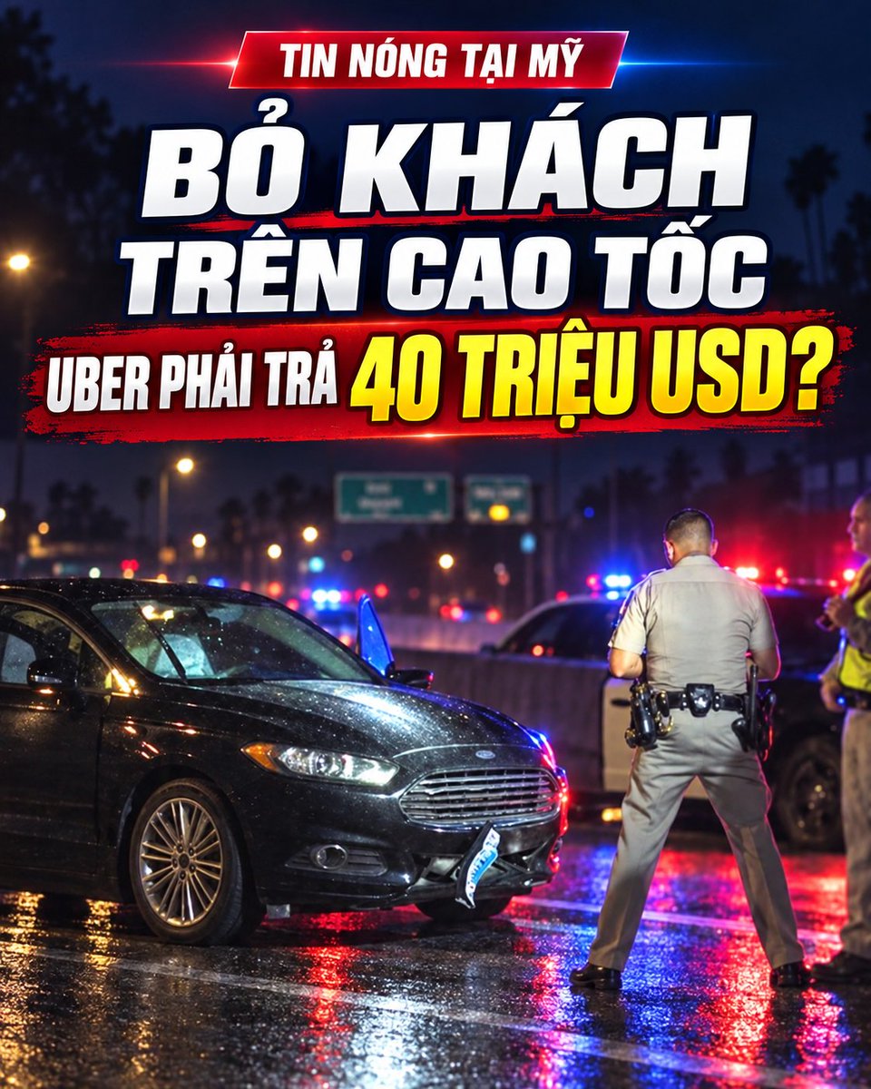 QuocVoNews's tweet photo. UBER PHẢI BỒI THƯỜNG 40 TRIỆU USD SAU VỤ NỮ HÀNH KHÁCH THIỆT-MẠNG TRÊN ĐƯỜNG CAO TỐC
Theo bản tin ABC News đăng ngày 17/9/2026, cha mẹ của cô Emily Normandin-Parker, 23 tuổi, đã được phán quyết bồi thường tổng cộng 40 triệu USD sau khi con gái họ bị một phương tiện tông tử vong trên đường cao tốc tại Quận Cam, California. Vụ việc xảy ra sau khi tài xế Uber dừng xe tại một địa điểm bị trọng tài xác định là nguy hiểm và không hợp pháp.
Tai nạn xảy ra ngày 12/8/2023. Tối hôm đó, Emily, người tốt nghiệp UCLA năm 2022, cùng bạn là Luna Moore gọi Uber để về nhà sau một buổi đi chơi. Trong chuyến đi, Moore bị nôn trong xe. Tài xế Vu Tran sau đó dừng xe tại “gore point” trên State Route 73 – khu vực hình tam giác nằm giữa đường cao tốc và lối ra.
Theo phán quyết trọng tài, tài xế biết cả hai hành khách đều đang trong tình trạng say, nhưng vẫn tranh cãi với Moore về khoản phí vệ sinh xe và để hai phụ nữ xuống tại khu vực nguy hiểm. Trọng tài viên, cựu Thẩm phán Richard A. Stone, cho rằng tài xế hoàn toàn có thể đi tiếp đến lối ra MacArthur Boulevard gần đó và dừng tại một địa điểm an toàn hơn.
Trong lúc tài xế và Moore tranh cãi, Emily rời khỏi xe, đi vào phần đường cao tốc và bị một phương tiện tông tử vong.
Dữ liệu GPS được trình bày trong quá trình phân xử cho thấy tài xế Tran đã lái xe qua gần vị trí thi thể của Emily, sau đó đi tới lối ra kế tiếp và gọi cho Uber để yêu cầu thu khoản phí vệ sinh. Trọng tài viên nhận xét lời khai của Tran “phần lớn, thực tế là gần như hoàn toàn, không đáng tin và khó tin”; đồng thời kết luận tài xế quan tâm đến chiếc xe mới của mình nhiều hơn sự an toàn của hành khách.
Luật sư của gia đình cho biết Uber từng nhận được những khiếu nại trước đó về cách lái xe của Tran, bao gồm cáo buộc lái ngược chiều trên đường một chiều, lái xe bất thường và suýt đâm vào người đi bộ. Tuy nhiên, Uber cho biết tài xế này đã thực hiện gần 6.000 chuyến mà không có vụ trả khách không an toàn, dừng xe trên cao tốc hay gây thương tích nào được ghi nhận trước đó. Tran hiện không còn quyền truy cập nền tảng Uber.
Sau phiên phân xử kéo dài 5 ngày, trọng tài viên Stone phán quyết bà Carol Normandin và ông Ken Parker, cha mẹ của Emily, mỗi người được bồi thường 20 triệu USD. Uber và tài xế Tran bị xác định phải chịu trách nhiệm liên đới đối với khoản tiền này. Luna Moore được bồi thường riêng 300.000 USD. Không có khoản bồi thường mang tính trừng phạt.
Đáng chú ý, trọng tài viên kết luận Uber phải chịu trách nhiệm pháp lý gián tiếp đối với sự tắc trách của tài xế trong vai trò đơn vị vận tải công cộng. Ông bác bỏ lập luận rằng Uber chỉ là một công ty công nghệ kết nối hành khách với các tài xế độc lập. Theo phán quyết, Uber thực tế cung cấp dịch vụ vận chuyển thông qua ứng dụng, quyết định giá cước và kiểm soát nhiều yếu tố quan trọng trong trải nghiệm của hành khách.
Trọng tài viên cũng không chấp nhận lập luận cho rằng Dự luật 22 của California – cho phép các công ty phân loại tài xế ứng dụng là nhà thầu độc lập – có thể ngăn việc quy trách nhiệm pháp lý cho Uber trong trường hợp này.
Phía Uber gửi lời chia buồn đến gia đình nhưng không đồng ý với kết luận của trọng tài. Công ty cho rằng trọng tài viên đã sai khi quy trách nhiệm pháp lý cho Uber, đồng thời khẳng định đã tăng cường công nghệ, chính sách và hướng dẫn nhằm ngăn tài xế trả khách tại những vị trí không an toàn.
Cha mẹ Emily còn cáo buộc Uber từng tìm cách ngăn họ công khai kết quả phân xử. Theo ông Ken Parker, Uber đã gửi một dự thảo thỏa thuận có điều khoản không được phát ngôn bất lợi về công ty, kèm mức phạt lên tới 10 triệu USD nếu vi phạm. Đây là lời kể của gia đình được ABC News dẫn lại, không phải một phần khoản bồi thường mà trọng tài tuyên.
Sau cái chết của con gái, gia đình thành lập Quỹ Emily Normandin-Parker nhằm thúc đẩy an toàn trong dịch vụ gọi xe và trách nhiệm của doanh nghiệp. Gia đình cho biết một phần tiền bồi thường sẽ được sử dụng để tài trợ cho hoạt động của quỹ.
Nhắc về con gái, bà Carol Normandin nói Emily có tiếng cười lan tỏa, tính cách hài hước và một giọng hát rất hay. Với gia đình, khoản tiền 40 triệu USD không thể bù đắp sự mất mát, nhưng phán quyết có thể tạo ra lời cảnh tỉnh mạnh mẽ: khi một hành khách đặt niềm tin vào dịch vụ vận chuyển, sự an toàn của họ phải được đặt lên trên khoản phí vệ sinh, tài sản hay lợi nhuận của doanh nghiệp.
(Nguồn: https://t.co/UNBnG9x1JM...)
#quocvonews, #tintuc