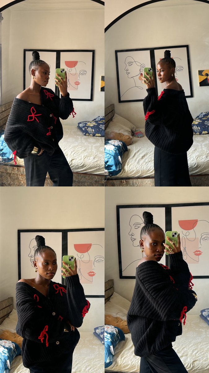 Crochetelo_'s tweet photo. Just a girl and her colorful handmade sweaters https://t.co/2quYzMzzAJ