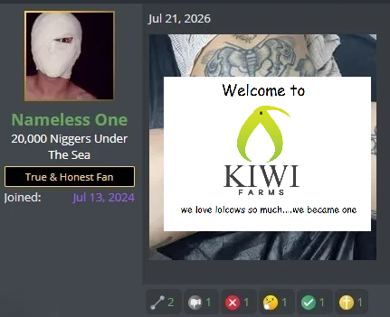 largashburr's tweet photo. https://t.co/43nb9xrk6X
third batch of Horny Jail leaks is finally out. Be warned, there is actual gore and other horrifying shit. Kiwifarms DM gooners are the stuff of cosmic nightmares. 💀 https://t.co/a7iZTxwQdq