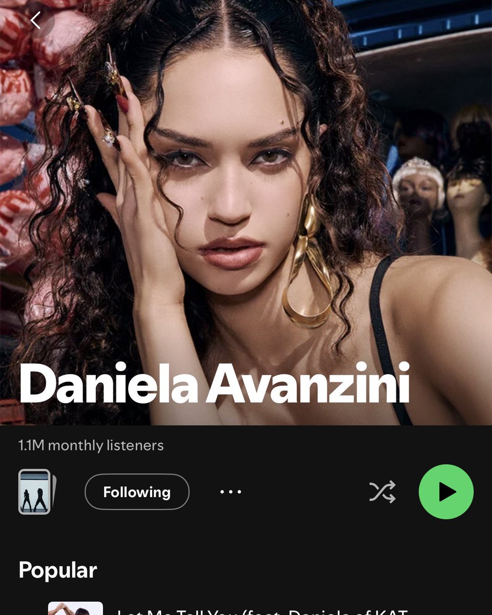 KATSEYEBASE's tweet photo. KATSEYE’s Sophia joins Lara and Daniela as the third member of KATSEYE to have her own Spotify profile. 

(https://t.co/K7lXwtFIvy)
(https://t.co/F2dRQ6oTDV)
(https://t.co/rRWyiFkvHm) https://t.co/s1LvCKN8DP