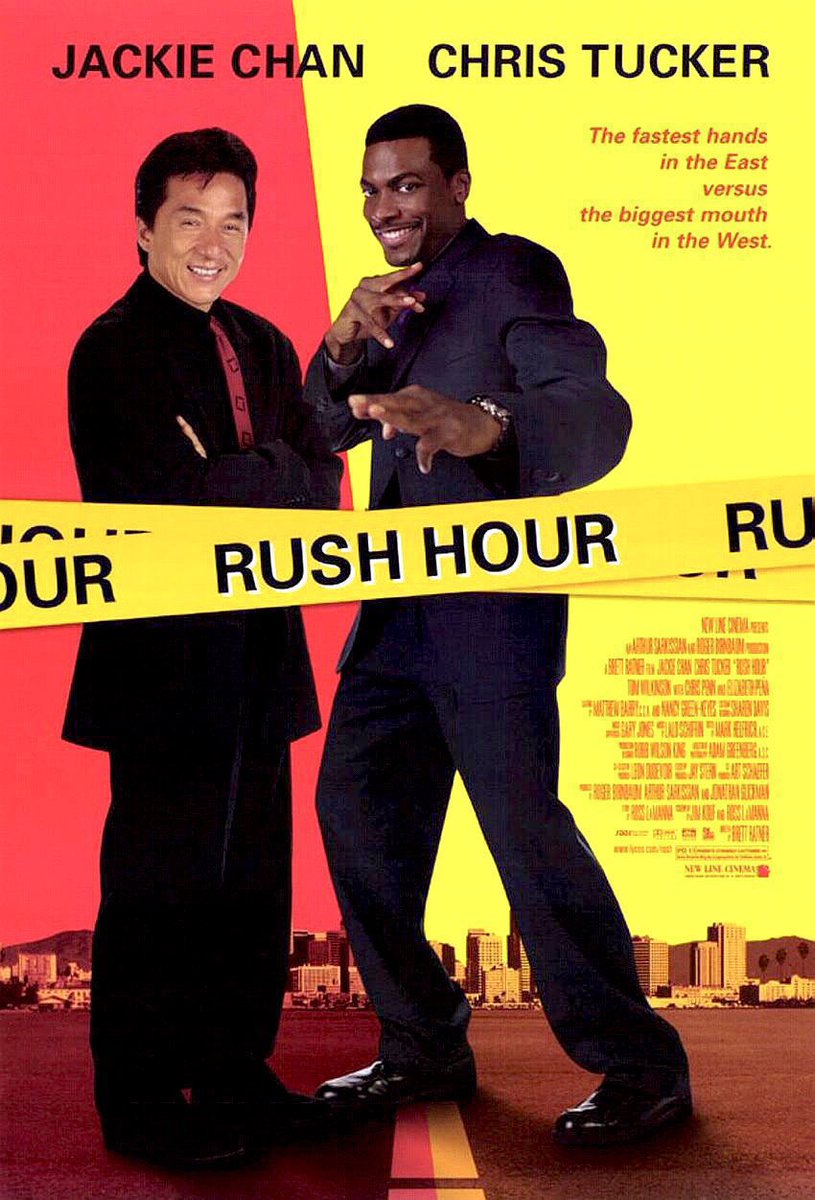 FilmNewsNos's tweet photo. 🎬MOVIE HISTORY: 28 years ago today, September 18, 1998, the movie ‘Rush Hour’ opened in theaters!
#JackieChan #ChrisTucker #TomWilkinson #TziMa #KenLeung #ElizabethPena #MarkRolston #RexLinn #ChrisPenn #PhilipBakerHall #JohnHawkes #CliftonPowell #BarryShabakaHenley https://t.co/RXKB5Xg8nL