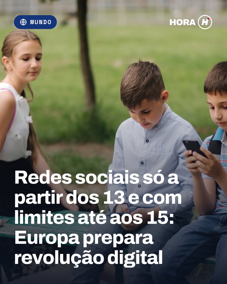 ahorahnoticias's tweet photo. Comissão Europeia apresenta EU KIDS Act, que prevê proibir redes sociais a menores de 13 anos, limitar contas até aos 15 e obrigar plataformas a verificar idades.
👉 Leia mais aqui https://t.co/9I5UWLsha7
#EUKIDSAct #RedesSociais #Crianças #UniãoEuropeia #Tecnologia https://t.co/03Are1Aapl