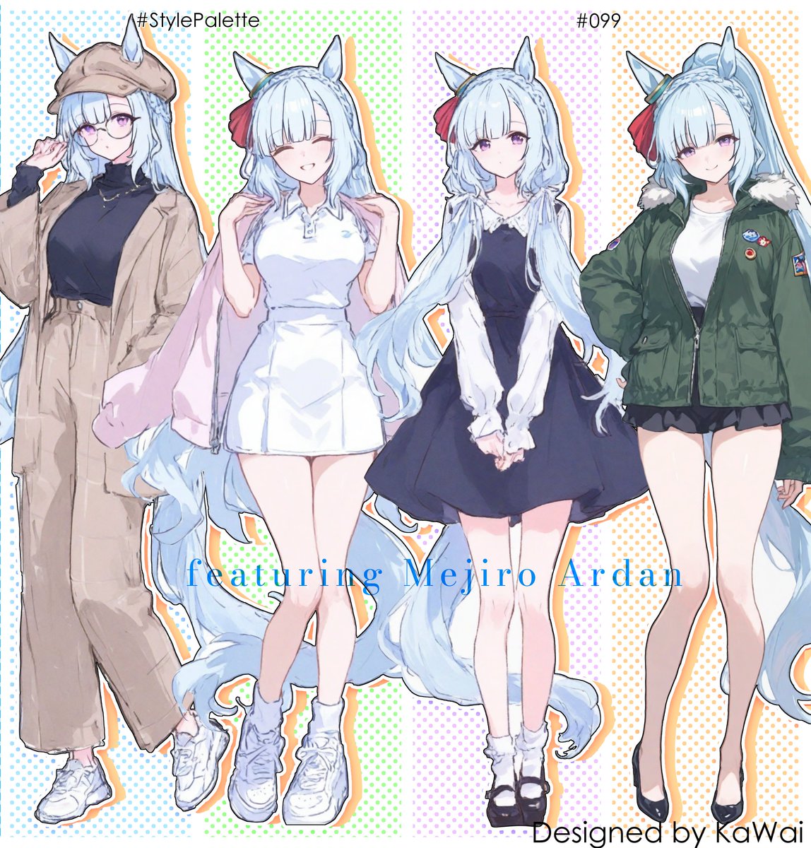 umage_info's tweet photo. #StylePalette 099

Which one caught your eye?

#MejiroArdan https://t.co/HPGrghVczC