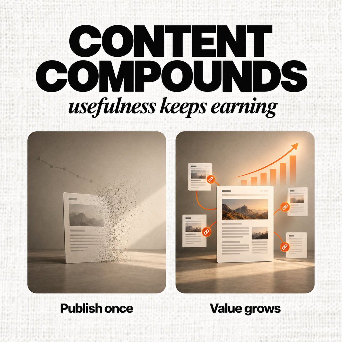 CeoRahou_'s tweet photo. SEO becomes valuable when one page keeps solving a real question. Clear structure, useful evidence and strong internal links allow good content to earn visibility long after publication day. https://t.co/I1WLkvg8wZ