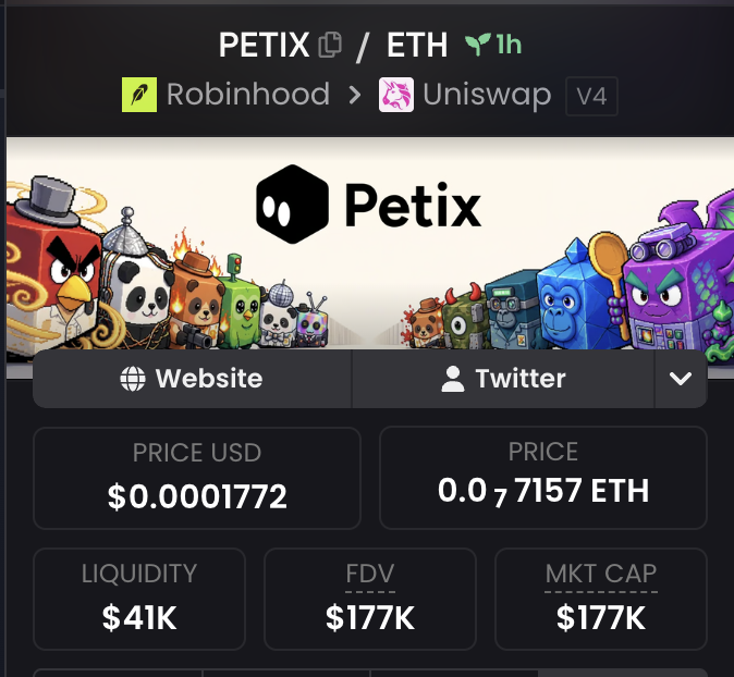petixfun's tweet photo. Dex is updated!

https://t.co/cUBTK1iAaV https://t.co/lCEYUd17cV