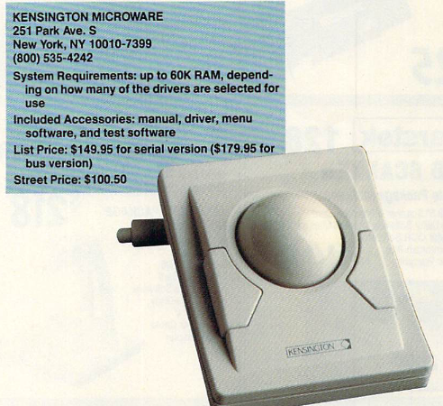 vonwhat1's tweet photo. @WatchJRGo1198 1991/92 Kensington Expert Mouse.  Weighted ball provided steady control of the cursor and light touch buttons/microswitches made an audible click at 4 and 8 positions.  They also had a TurboMouse for Mac https://t.co/MPZl5HnBWS