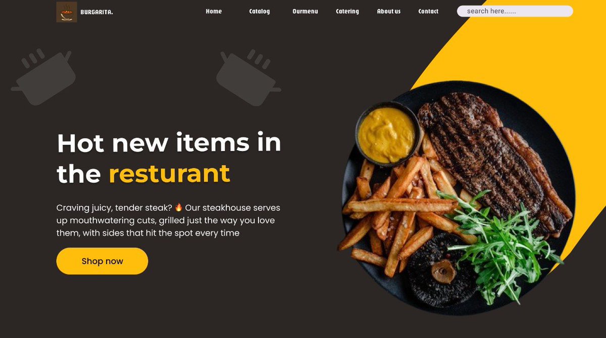 Diamonddigits1's tweet photo. Premium Design. Powerful First Impression.
A carefully crafted hero section for a steak store combining bold visuals premium branding, and a clear customer journey to create an engaging ecom experience.
#Diamondoluwaseunibukun #diamonddigits #ShopifyExpert #EcommerceDesign https://t.co/pRiBQ8pEhp