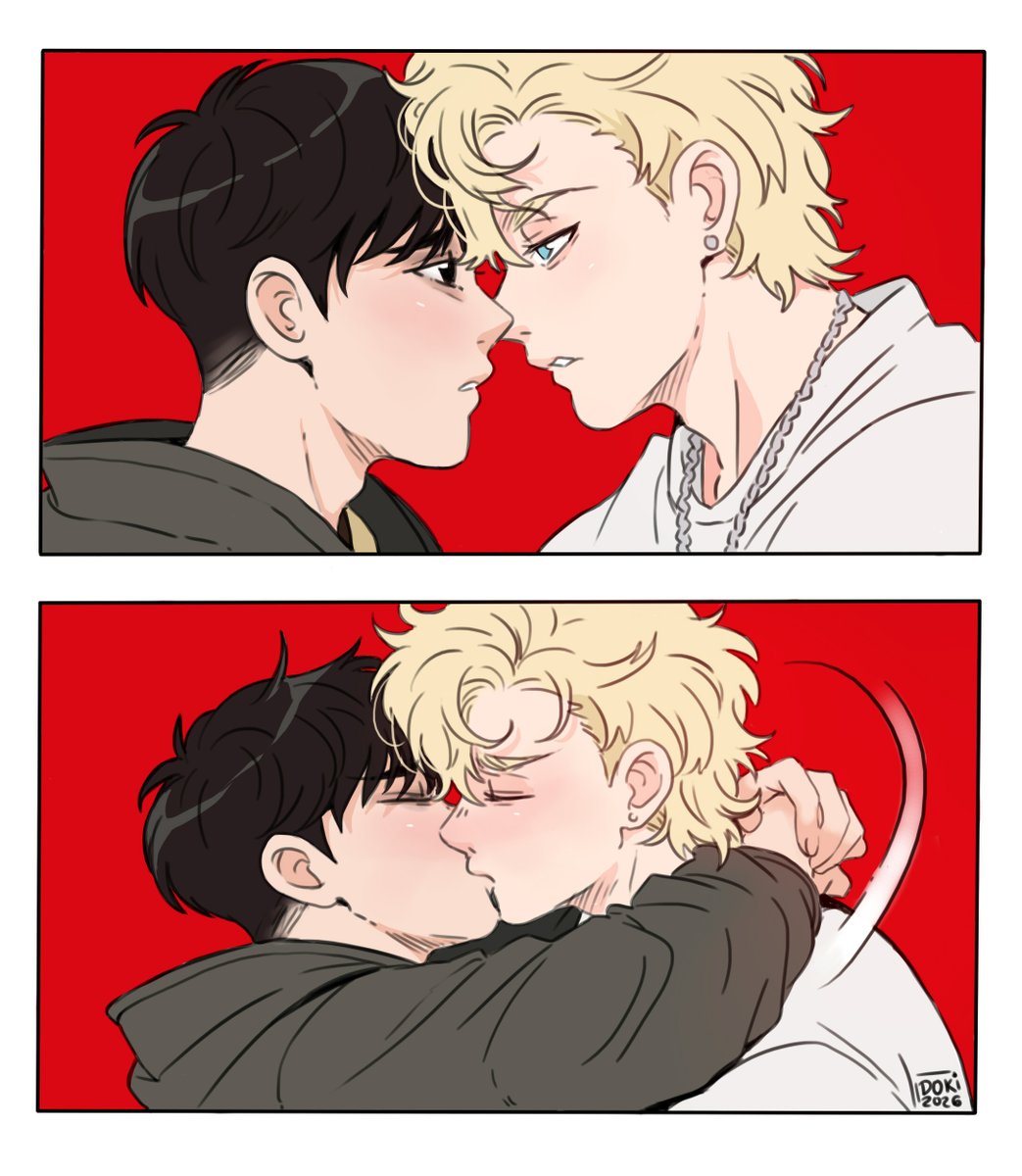 Dokinana's tweet photo. Ryan &amp; Naim ⋆✴︎˚｡✞  ♡ Kiss 
#ryanaim #leviticus https://t.co/n2nPPBMn3Z