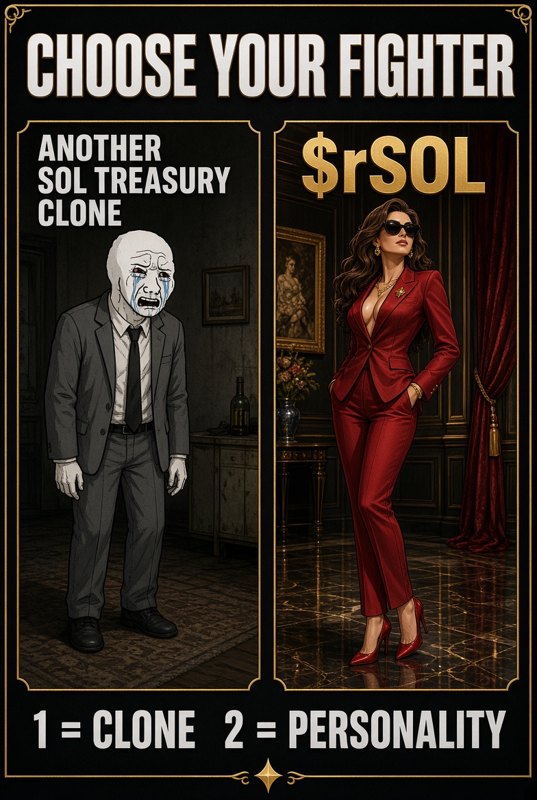 kingsleyluckyth's tweet photo. @LowkeySavage67 @LionessOnX @RedSolsX Ye$ all real and onchain - for full tran$parency and clarity 💎
No auditor$ needed
Or certified con$ultant$ &amp; in suit$
Certified😂

Community and each of you is the ultimate auditor 👠👠with $rSOL 
@Forbes 👀
@WSJ 
@Cointelegraph 
@BitcoinMagazine 
@saylor 
@Strategy 
@triskitrh https://t.co/soRbbnYyYj