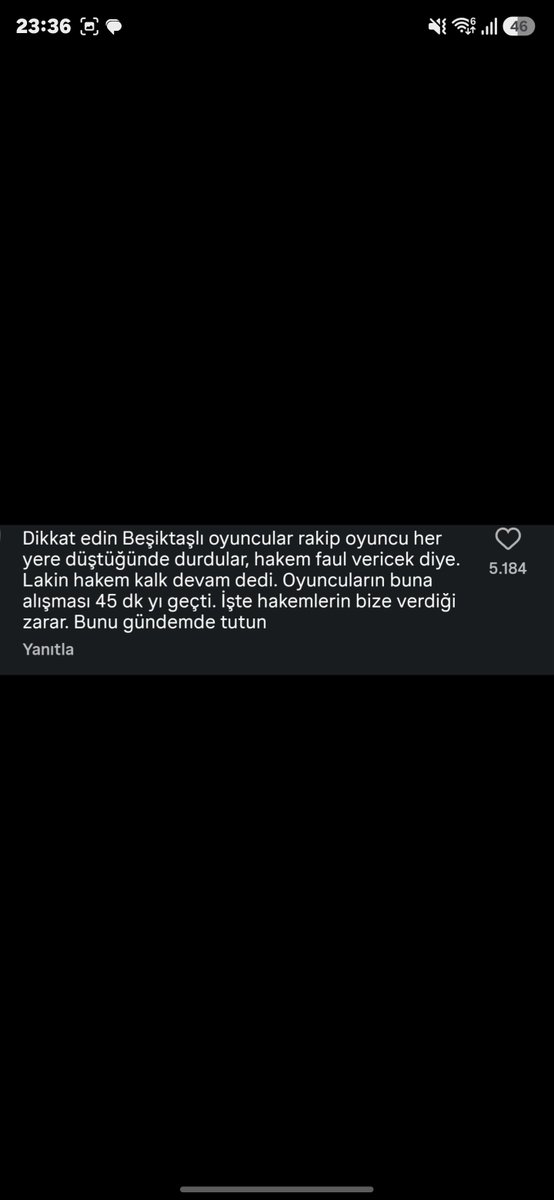 yaramatuzz's tweet photo. @firatgunayer Ne kadar güzel bir yorum... https://t.co/doOYhtuejF