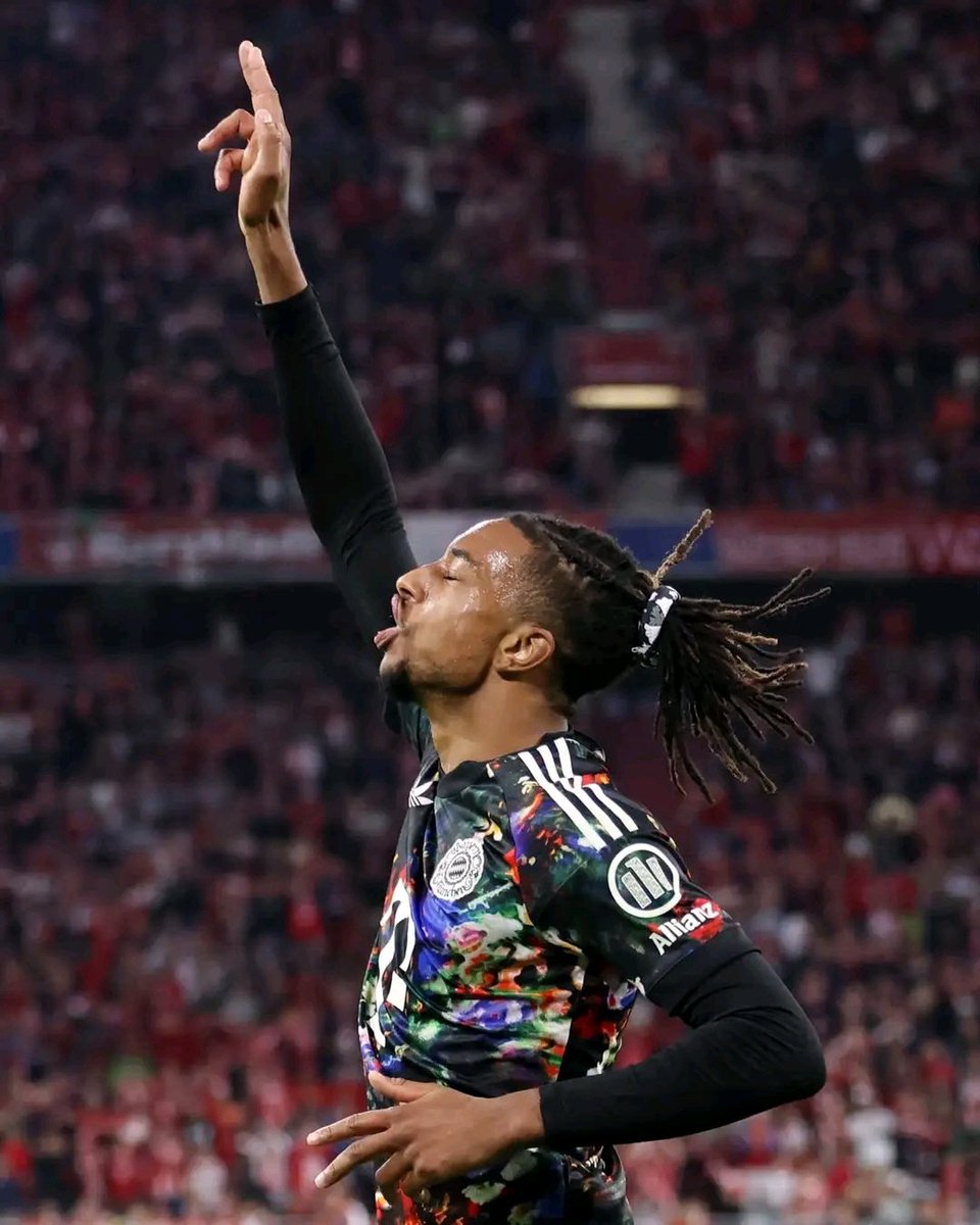RaynMaldini's tweet photo. #MichaelOlise gets his first hat trick at club level vs. Union Berlin 🎩

He's up to 11 G/A in seven games for Bayern this season. https://t.co/U0kMRmMoja