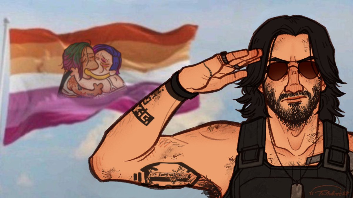 Tw1nkee28's tweet photo. Whatever, go my Johnny Silverhands
#cyberpunk2077 #johnnysilverhand https://t.co/u9MWNywNtN