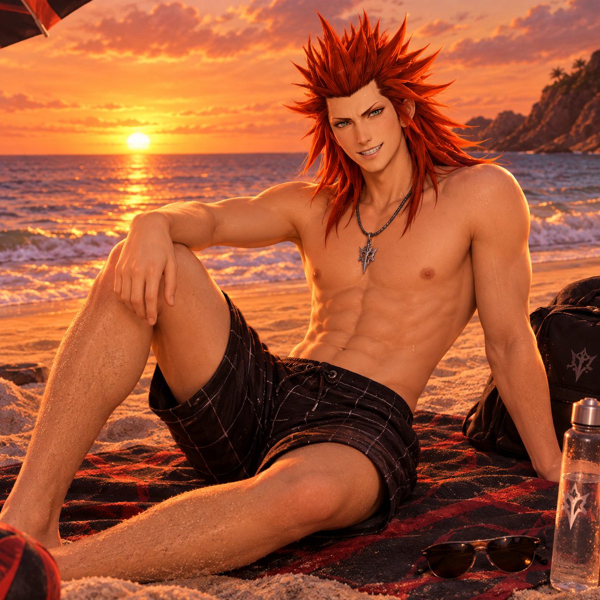 Patri_MV13's tweet photo. Axel - Summer edition - atardecer 2
#axel #kingdomhearts #lea https://t.co/x3kHaoLHhC