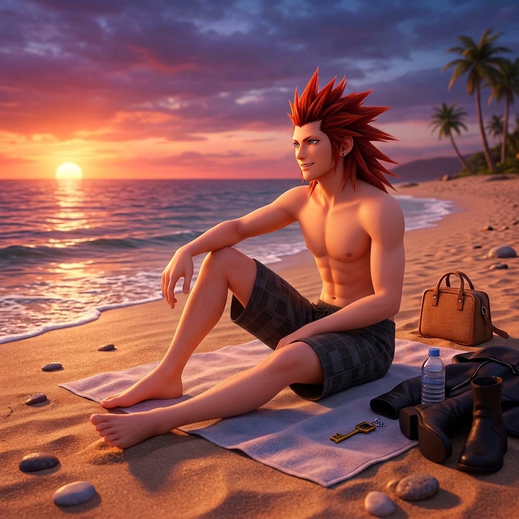 Patri_MV13's tweet photo. Axel - Summer edition - atardecer 2
#axel #kingdomhearts #lea https://t.co/x3kHaoLHhC