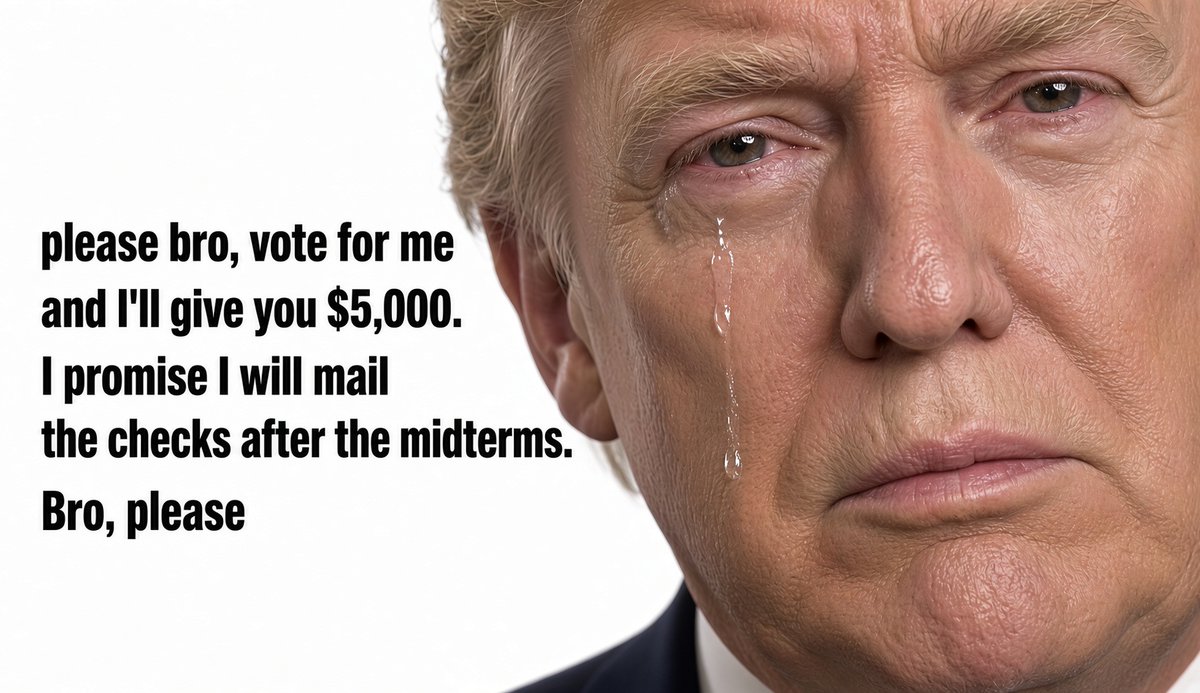 Nostre_damus's tweet photo. Please bro, vote for me and I'll give you $5,000 https://t.co/xzgMxq2CER