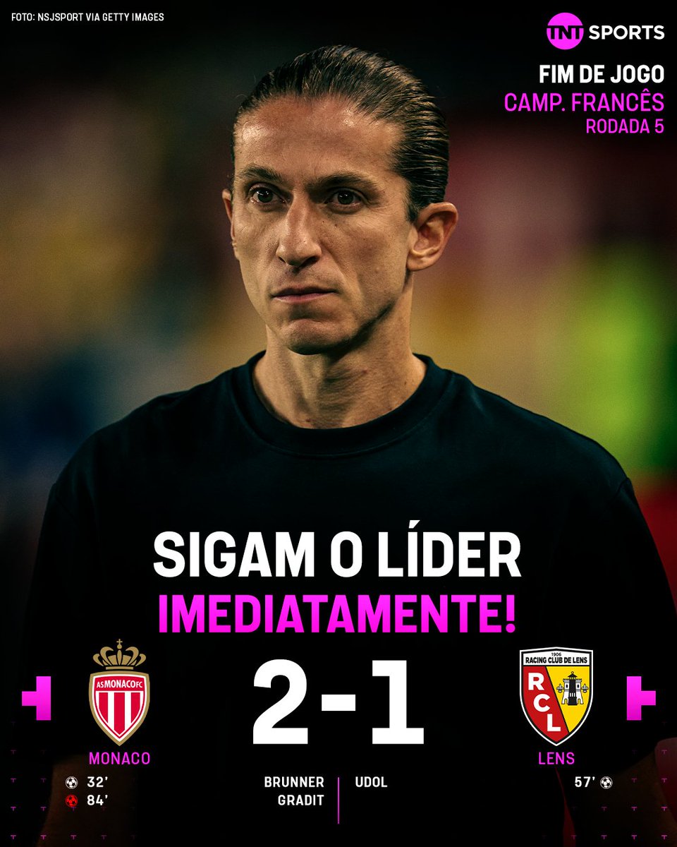 TNTSportsBR's tweet photo. SENHORAS E SENHORES, É DO MEU AGRADO INFORMAR QUE O MONACO DE FILIPE LUÍS GANHOU MAIS UMA! 🚨🔥 SEGUE O LÍDER DO CAMPEONATO FRANCÊS! 👀🇲🇨🇫🇷

#MFM #FutebolFrancês https://t.co/l8zi75bceC