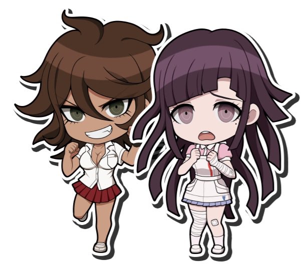 millieaudreyxo's tweet photo. I think I’ll do a thread on one of these rare pairs soon and what I find so appealing about them👀👀#danganronpayuri https://t.co/Z6MXboWPoM